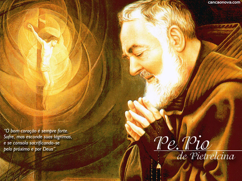Fica comigo Senhor – oração de Padre Pio